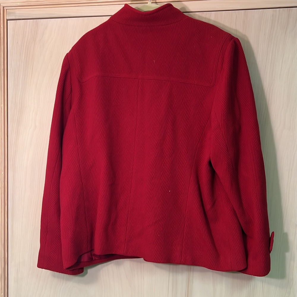 Red Talbots Toggle Jacket - image 2
